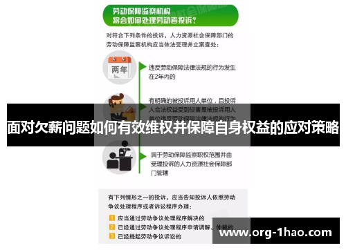 面对欠薪问题如何有效维权并保障自身权益的应对策略